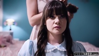 Young And Mature Daughter Competes For Attention With Mom'S New Lover