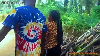 African Village Girl Sells Firewood On The Side Of The Road And Gets Fucked By A Big Black Cock