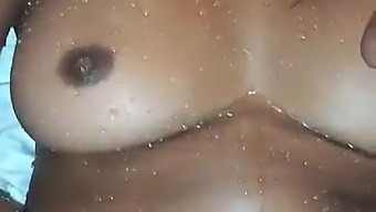 African-American Woman Ejaculates And Receives A Male Ejaculation