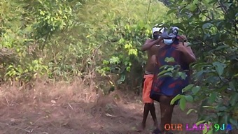 Intense Bbw Outdoor Standing Sex With A Black Cock