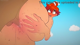 Muž Se Promění V Ženu V Odpadkovém Koši A Zapojí Se Do Hentai Změny Pohlaví Porna (2d Animovaná Erotika)