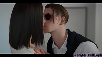 L'Incontro Selvaggio Di Una Studentessa Universitaria Ispirata Dal Hentai Con Il Suo Tutor