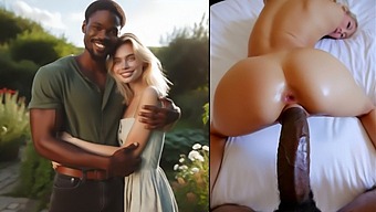 My Stunning Blonde Spouse Is Ravished By Her New Ebony Lover In A Brutal 3d Encounter!