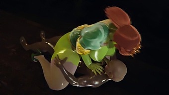 Ogre Ve Prenses, Creampie Ile 3d Porno Ile Meşgul Oluyorlar