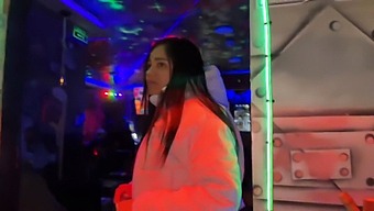 A Gorgeous Teen Gets A Facial From A New Fan